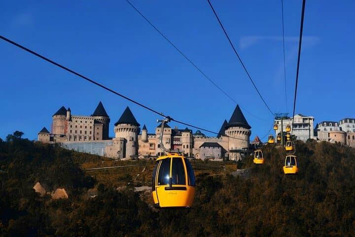 Day Trip to Ba Na Hills: Cable Car, Golden Bridge & French Village from Da Nang