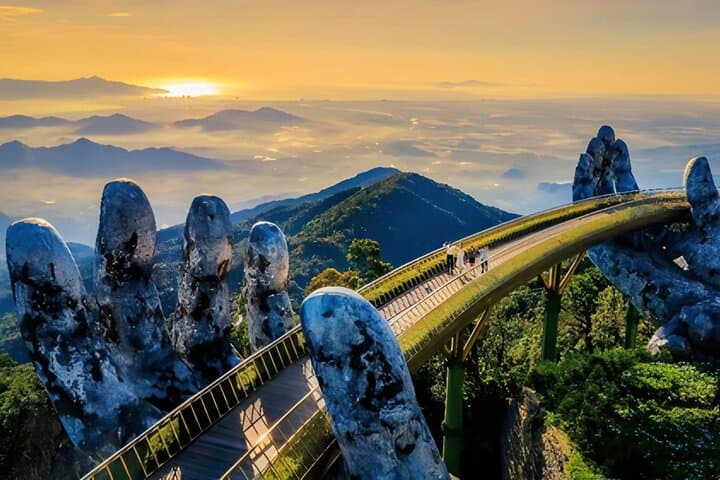 Day Trip to Ba Na Hills: Cable Car, Golden Bridge & French Village from Da Nang photo 3