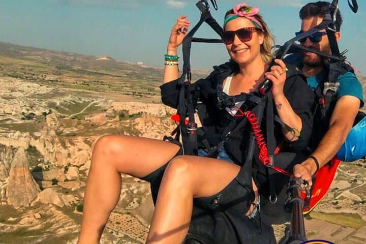 Paragliding Over Cappadocia: Tandem Flights Above Goreme's Fairy Chimneys photo 1