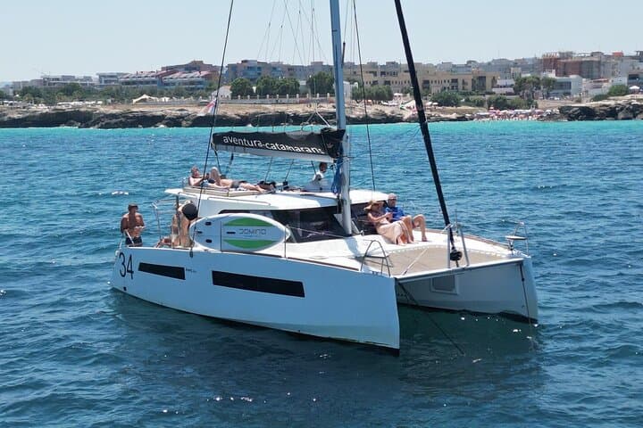 Catamaran Half-Day Along Polignano a Mare: Caves, Swims & Coastal Aperitivo photo 2