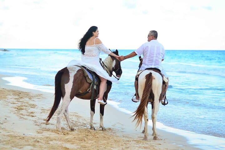 Discover Tranquility: Sunset Horseback Riding in Punta Cana