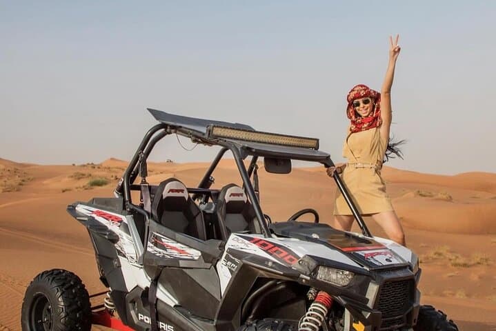 Dubai Red-Dune Safari: Dune-Buggy Thrill, Camel Ride & Bedouin-Style BBQ