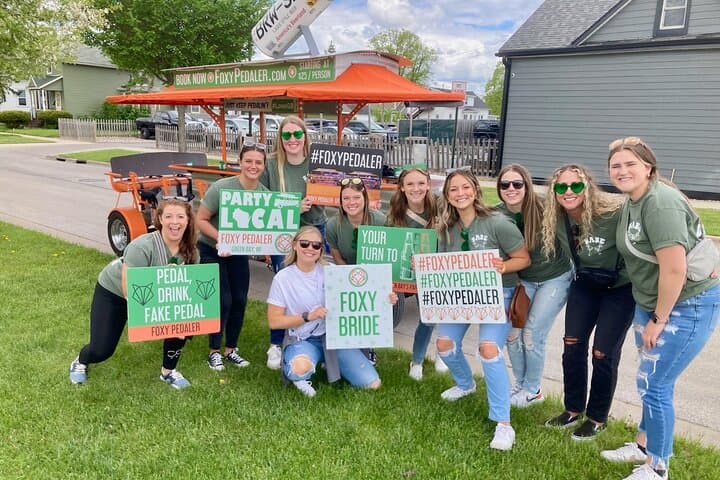 Pedal & Pour: Green Bay Party Bike Pub Tour