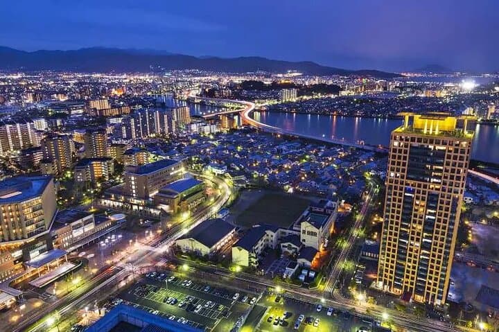 Fukuoka Tower Views: Panoramic Sky Lounge & Glass-Floor Experience