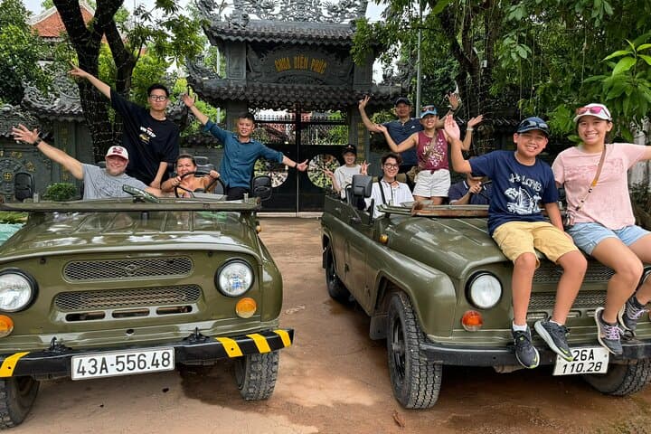 Jeep Through the Red River Delta: Co Loa Ancient Capital & Rice Paddies