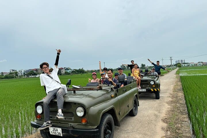 Jeep Through the Red River Delta: Co Loa Ancient Capital & Rice Paddies photo 3