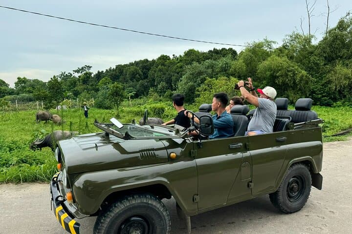 Open-Air Jeep and Tam Coc Boat Day Trip from Hanoi to Ninh Binh photo 3