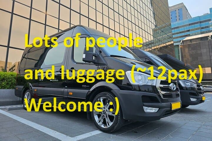Private Transfer from Seoul to Incheon Cruise Terminal — 12-Passenger Shuttle