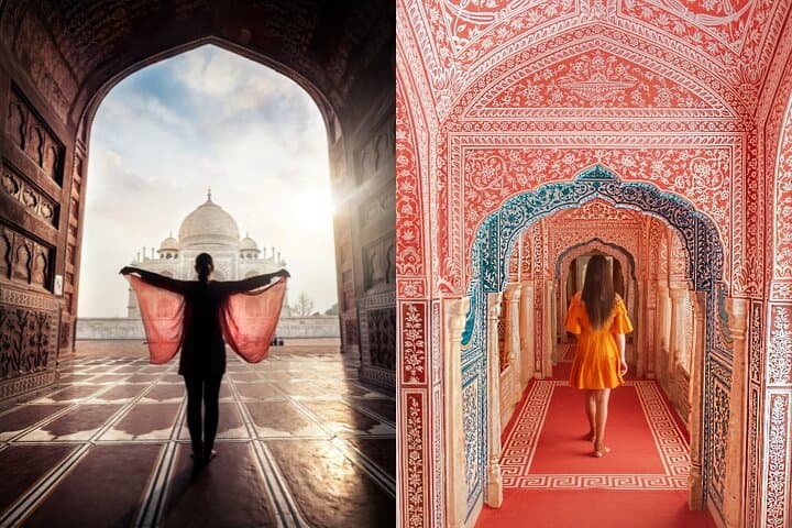 Golden Triangle 2-Day Private Tour: Taj Mahal, Agra Fort & Jaipur Highlights photo 1