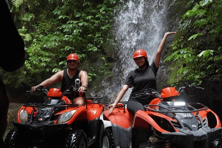 Bali Quad Biking Jungle ATV Tour from Ubud with Buffet Lunch