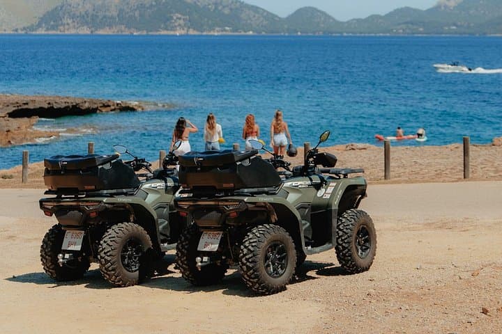 Alcúdia Quad Adventure to S'Illot: La Victoria Views and Snorkel Break photo 3