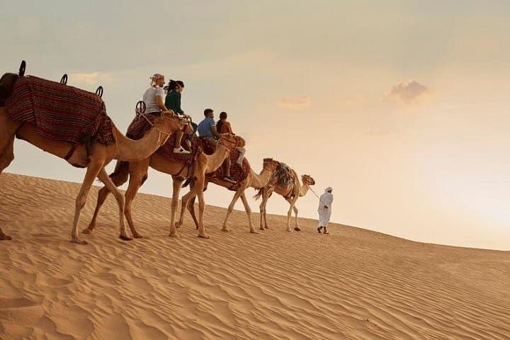 Dubai Red Dunes Safari: Dune Bashing, Camel Ride & BBQ Under the Stars photo 2