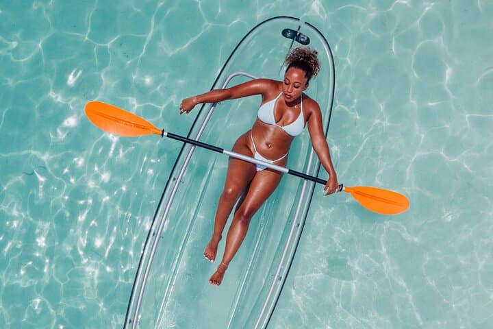 Clear-Bottom Kayak Experience at Kendwa Beach with Drone Photography photo 3