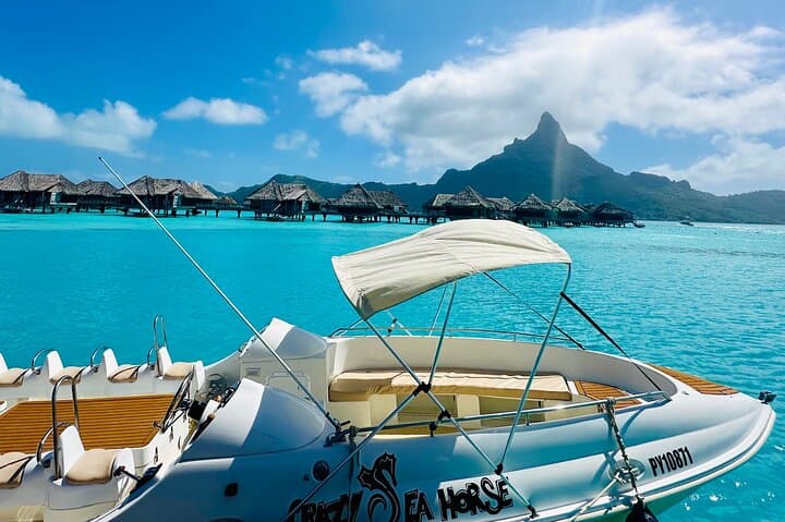 Bora Bora Lagoon: Jet-Boat Snorkel & Motu Barbecue photo 2