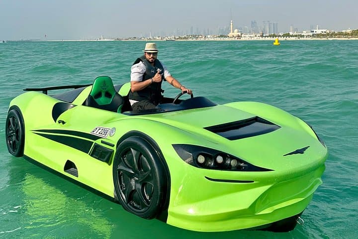 Dubai Jetcar Ride: 30-Min High-Speed Coastal Drive with Burj Al Arab Views photo 4