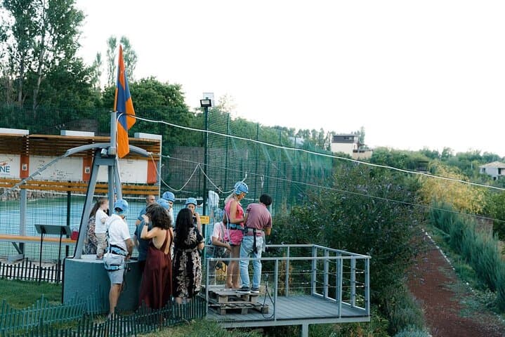 Zipline Over Amberd Gorge — Byurakan Ziplining Near Yerevan photo 6