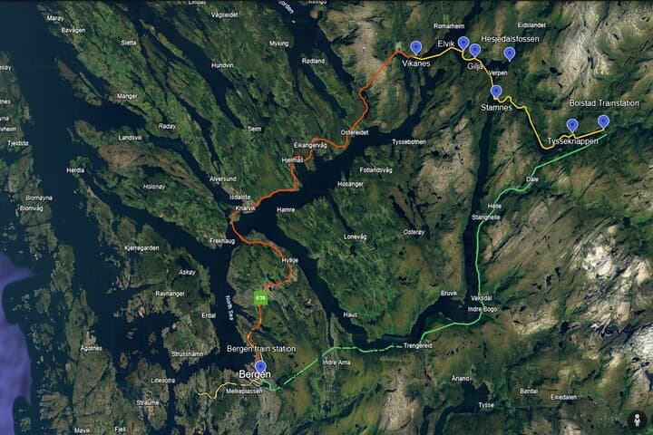 Private Pontoon Fjord Cruise from Bergen: Secluded Arms & Tidal Channels photo 5