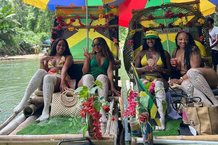 Bamboo Rafting and Limestone Massage on the Lethe River — Montego Bay Relaxation