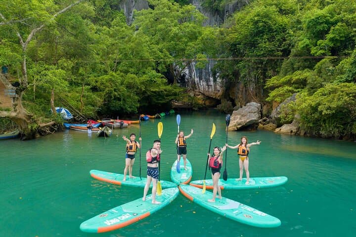 Paradise Cave & Dark Cave Full-Day: Phong Nha Zipline, Mud Bath and River Adventure photo 4