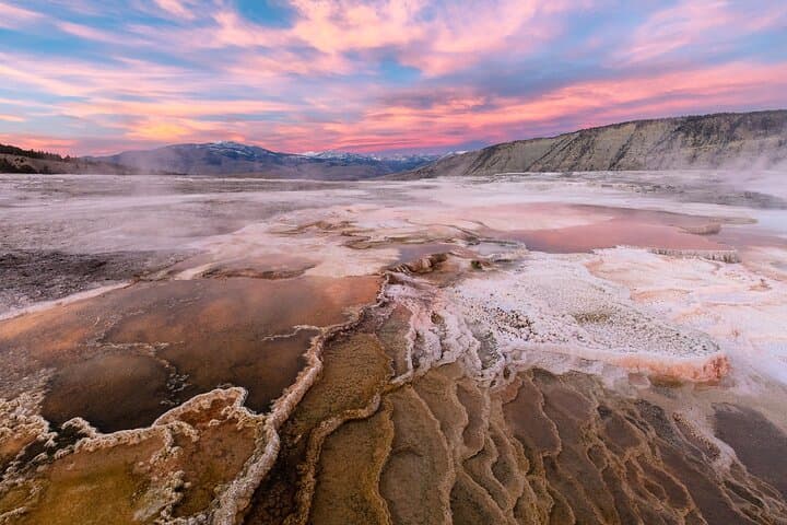 Yellowstone in a Day: Lamar Valley Wildlife, Mammoth Terraces & Canyon Views photo 2