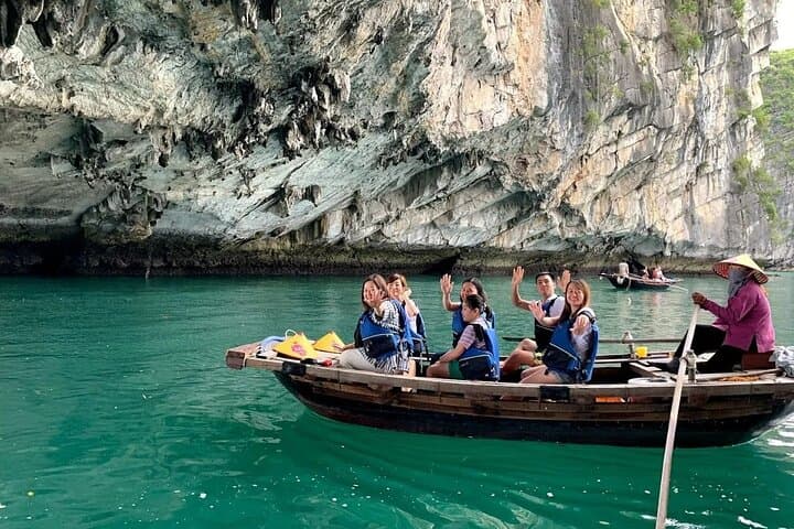 Luxury 2-Day Ha Long Bay Cruise: 1-Night 4-Star Terrace Balcony Experience photo 1