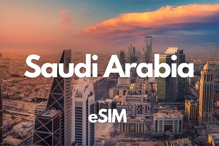 Saudi Arabia eSIM: Instant 0.5GB/Day to 20GB — 30-Day Data Plans