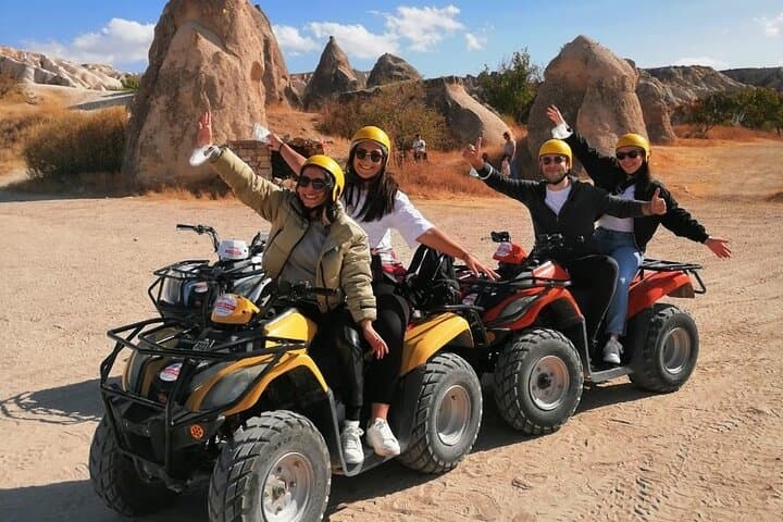 Sunset ATV Tour Through Cappadocia's Valleys