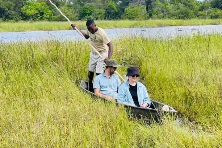 Silent Canoe Safari: Mokoro Day Trip in the Okavango Delta