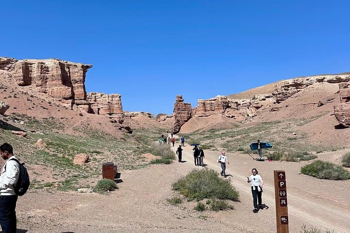 Charyn Canyon Day Tour: Valley of Castles, Moon & Black Canyons from Almaty photo 3