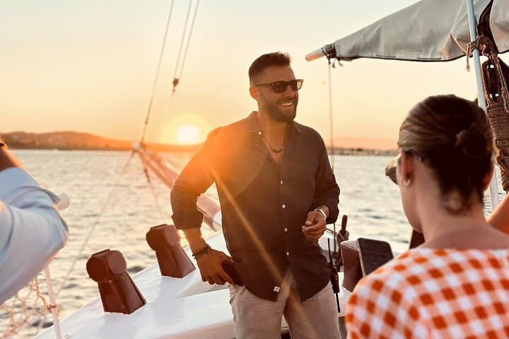 Corfu Sunset Cruise on a Wooden Boat with Cocktails & Bites