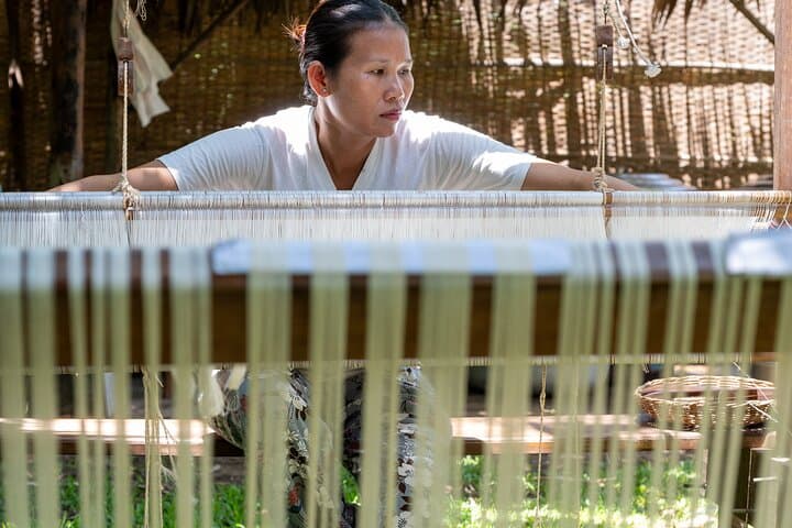 Siem Reap Lotus Silk Farm: Boat Through Lotus Fields & Hands-On Artisan Workshop photo 6