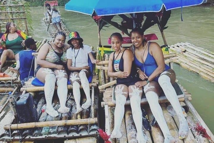 Montego Bay Bamboo Rafting and Limestone Foot Massage Experience