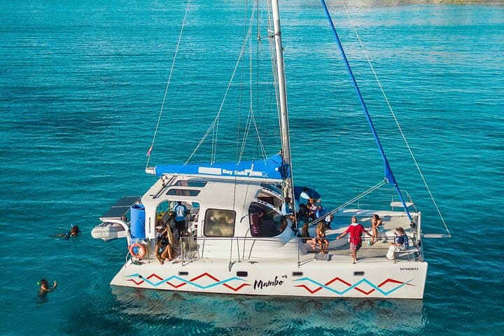 St Maarten Catamaran Day Sail to Tintamarre, Creole Rock & Grand Case