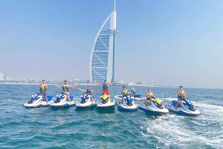 Dubai Jet Ski Tour: 45-Min Ride Past Burj Al Arab & Burj Khalifa photo 2