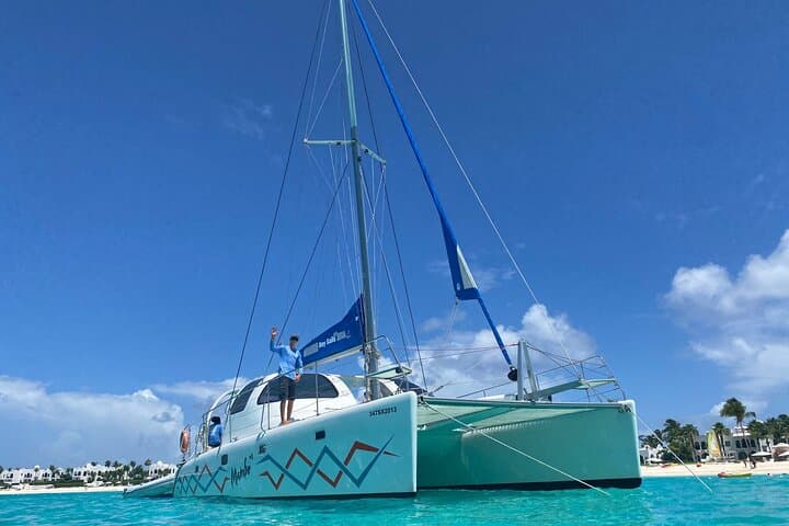 St Maarten Catamaran Day Sail to Tintamarre, Creole Rock & Grand Case photo 6