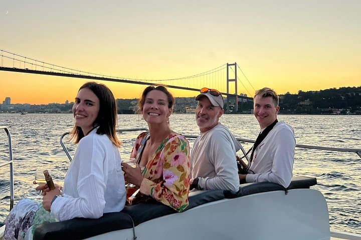 Sunset Yacht Cruise on the Bosphorus: Luxury Evening Tour in Istanbul photo 1
