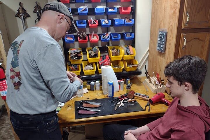 Forge a Railroad Spike Knife in Ferry Township: Hands-On Blacksmith Workshop photo 2