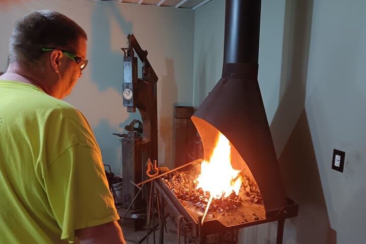 Forge a Railroad Spike Knife in Ferry Township: Hands-On Blacksmith Workshop photo 4
