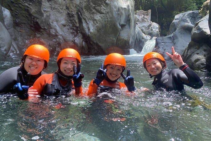 Canyoning Near Mt. Fuji: Lava-Gorge Adventure in Shizuoka photo 2