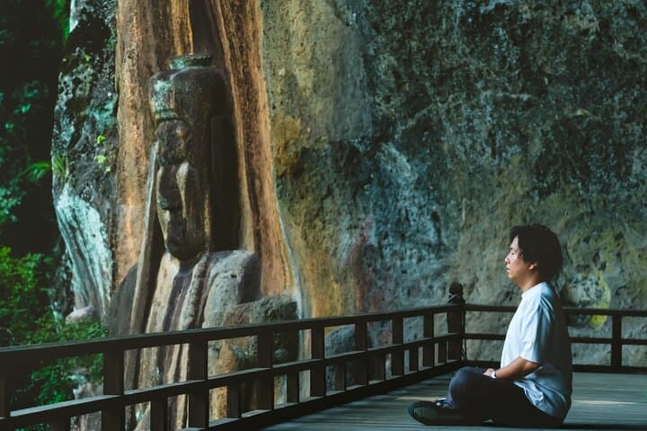 Fukoji Temple Meditation Day-Trip from Fukuoka: Ajikan, Chestnuts & Waterfalls
