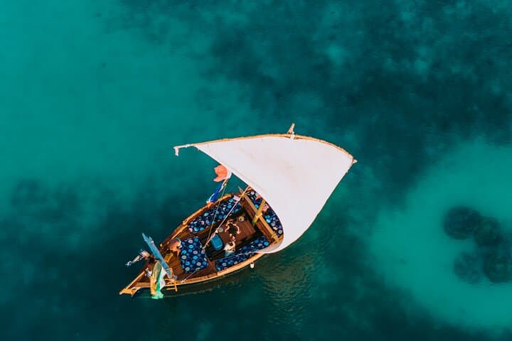 Luxury Dhow Day Trip to Mnemba Island from Kendwa photo 5