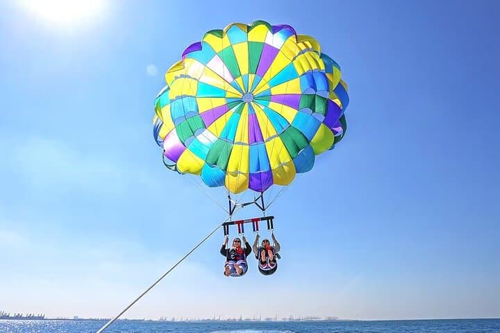 Parasailing in Dubai: Skyline Views & Boat Ride Experience photo 3