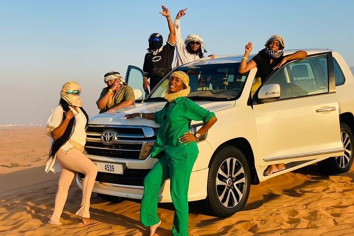 Red Dunes Desert Safari Dubai: Dune Bashing, Camel Ride & BBQ Under Stars photo 4