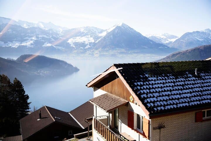 Lucerne to Rigi: Mountain Railway, Farm Fondue Tasting & Light Hike photo 2