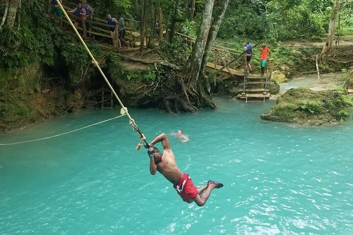Coastal Cascades & Secret Pools: Dunn's River Falls + Blue Hole Combo from Montego Bay photo 2