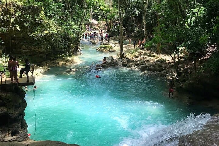 Coastal Cascades & Secret Pools: Dunn's River Falls + Blue Hole Combo from Montego Bay photo 4