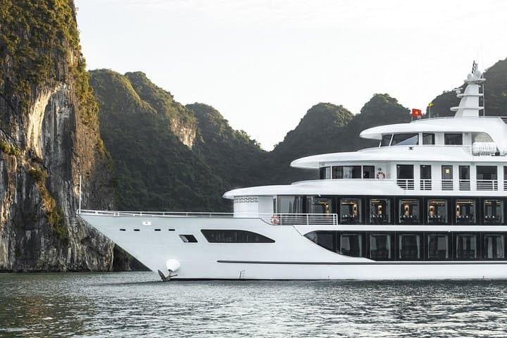 Halong Bay Luxury Day Cruise: Sea Octopus, Sung Sot Cave & Titov Island photo 1