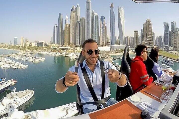 Dinner in the Sky Dubai: Gourmet Dining 50 Meters Above the Marina photo 1