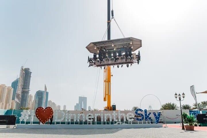 Dinner in the Sky Dubai: Gourmet Dining 50 Meters Above the Marina photo 2