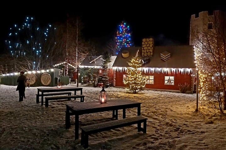 Akureyri Winter Combo: Goðafoss Waterfall, Christmas House & Forest Lagoon Geothermal Spa photo 2